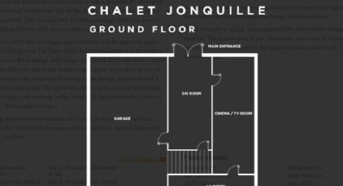 Chalet Jonquille, La Tania ski chalet, image 5